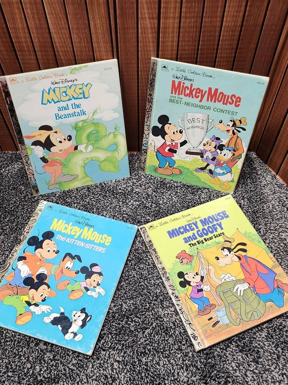 Little Golden Book Mickey Mouse Lot #A76